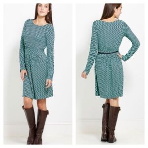 NWT 🏷️Vineyard Vines Swell Print Dress Blue/Grn Lg/XL